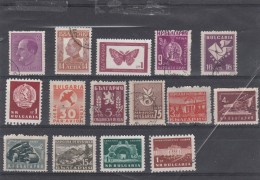 Bulgaria  - Lot Small Of 15 Stamps - Verzamelingen & Reeksen