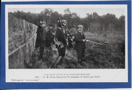 CPA Rambouillet Chasse à Tir Chasseurs Italie Roi Victor Emmanuel III Non Circulé - Rambouillet (Kasteel)