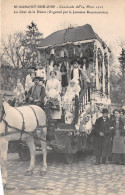 95-BEAUMONT-SUR-OISE-  CALVALCADE DU 24 MARS 1912-  LE CHAR DE LA DANSE, ORGANISE PAR LA JEUNESSE BEAUMONTOISE - Beaumont Sur Oise