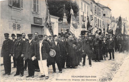 95-BEAUMONT-SUR-OISE-  BENEDICTION DU DRAPEAU DES CHEMINOTS , LE 5 JUILLET 1914 - Beaumont Sur Oise