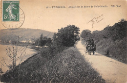 95-VETHEUIL- ENTREE PAR LA ROUTE DE ST MARTIN - Vetheuil