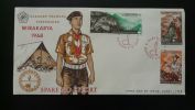 Scout Scoutisme Scouting Pfadfinder FDC Wirakarya Camp Indonésie Indonesia - Brieven En Documenten