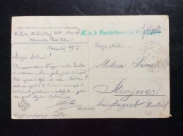 POLAND  POLEN  K.U.K.  BAULEITUNG IN KOZIENICE   1916. - Storia Postale