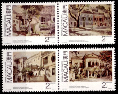 (019) Macau  Art / Kunst / 1989 / Pairs  ** / Mnh  Michel 616-19 - Sonstige & Ohne Zuordnung