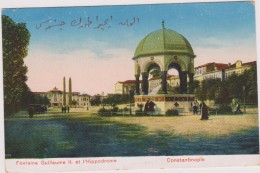 TURQUIE,TURKEY,TURKIYE,CO NSTANTINOPLE,CONSTANTINOP OLIS,istanbul,1918,carte  Ancienne,hippodrome,fonta Ine - Turchia