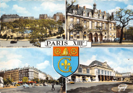 PARIS 13- LA PLACE D'ITALIE  MULTIVUE - Arrondissement: 13