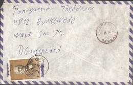 Greece, Letter From Chryso (1962) By Rural Mail 835 From The Serres Circle To Germany - Covers & Documents