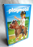 PLAYMOBIL BOITE NEUVE 4191 CAVALIERE ET CHEVAL - Playmobil