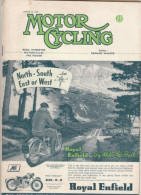 MOTOR CYCLING  In Lingua INGLESE  -  MARCH 1952  (270310) - Engines