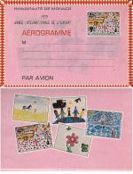 PRINCIPAUTE DE MONACO AEROGRAMME 1,90 FR 1979 ANNE INTERNATIONALE DE L'ENFANT - Entiers Postaux