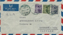 Egypt.     Airmail - Cover Sent To Denmark  H-724 - Posta Aerea