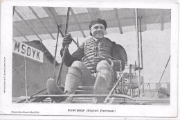 AVIATEUR EFFIMOF - Biplan Farman - Aviateurs