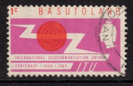 BASUTOLAND 1965 I T U International Telecommunication Union Omnibus - 1c Value - Very Fine Used - VFU - 7B1479 - Altri & Non Classificati