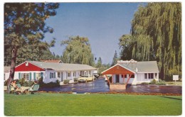 Spokane Washington, El Rancho Motel, Lodging, Auto, C1950s Vintage Postcard - Spokane