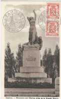 Monument Aux Morts - Tamines - Monuments Aux Martyrs Civils De La Grande Guerre - Circulé En 1947 - Cachet Cité Meurtrie - Sambreville