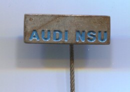 AUDI NSU - Car Auto, Automotive, Vintage Pin, Badge - Audi