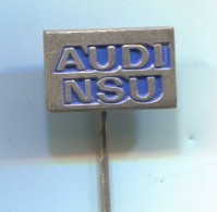 AUDI NSU - Car Auto, Automotive, Vintage Pin, Badge - Audi