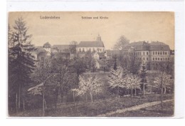 0-4240 QUERFURT - LODERSLEBEN, Schloss & Kirche, 1912 - Querfurt