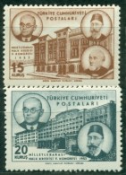 AC - TURKEY STAMP - THE 5th INTERNATIONAL PEOPLE'S CIRCUIT CONGRESS MNH 02 SEPTEMBER 1953 - Unused Stamps