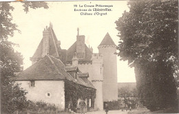 CPA Chénérailles Environs De  Château D'Orgnat  23 Creuse - Chenerailles
