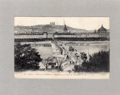 62681    Francia,   Lyon,  Pont  De La Guillotiere,  Hotel-Dieu Et  Coteau De Fourviere,  VGSB  1914 - Lyon 4