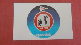 Space Emblem -- Spacelab---------        -------  Ref  2296 - Espace