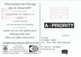 COST-L29 - CPA Repro Gruss Aus Freiburg Au Départ De La Belgique En Port Payé Pour La France - Flammes
