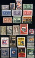 Good Lot Of Cinderellas Of Various Countries, Most Old And Of Fine Quality, Low Start! - Autres & Non Classés