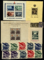 Lot Of Varied Stamps And Souvenir Sheets, High Catalog Value, Mixed Quality (some With Defects, Others Of Fine To... - Altri & Non Classificati