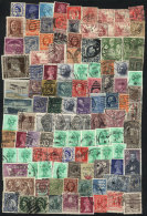 PERFINS: 6 Covers And A Good Number Of Stamps, All With Commercial Perfins, Interesting Lot For The Especialist! - Other & Unclassified