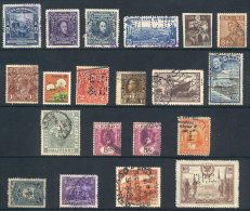 PERFINS: Lot Of Stamps With Commercial Perfins, Very Fine General Quality, Very Interesting Lot For The Specialist! - Autres & Non Classés