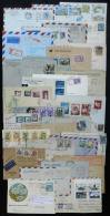 32 Covers Or Cards Of Varied Countries And Periods, Including Many Interesting Postages And Postmarks, Very... - Sonstige & Ohne Zuordnung