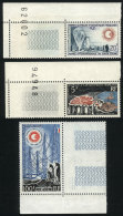 Sc.23/24 + C6, 1963 Quiet Sun Year, Cmpl. Set Of 3 Values, MNH, Excellent Quality, Catalog Value US$240. - Other & Unclassified