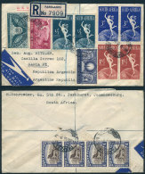 Registered Cover Sent From Parklands To Argentina On 11/JA/1951 With Very Nice Postage, VF Quality! - Andere & Zonder Classificatie