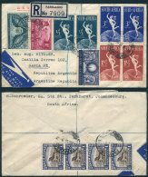 Registered Cover Sent From Parklands To Argentina On 11/JA/1951 With Very Nice Postage, VF Quality! - Otros & Sin Clasificación