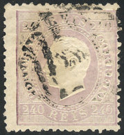 Sc.49, 1870/84 240R. Light Violet, Perforation 12½, Used, Fine Quality, Rare, Catalog Value US$1,050. - Autres & Non Classés