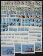 Sc.2380/3 + B138 X38 Sets, Topic SPORT, Unmounted And Of Excellent Quality, Catalog Value US$121. - Collections