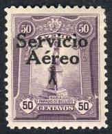 Yvert 1, "El Marinerito", 1927 50c. SECOND PRINTING, Mint Example Of Excellent Quality! - Peru