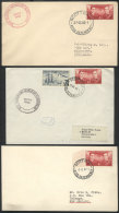 3 Covers Sent From The Scott Base Between 1962 And 1967, Interesting! - Otros & Sin Clasificación