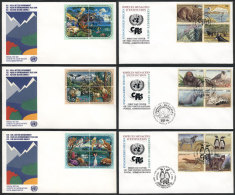 95 MODERN And Very Thematic First Day Covers, Of The 3 Offices, Excellent Quality, Very Low Start!! - Andere & Zonder Classificatie