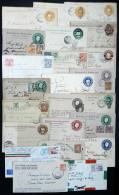 23 Varied Postal Stationeries Used Between 1896 And 1974, Several With Very Interesting Cancels (for Example Of... - México