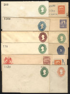 12 Old Unused Postal Stationeries, Fine General Quality, Low Start! - México