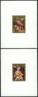 Yv.434/5, 1981 Christmas (paintings), Complete Set Of 2 Values, DELUXE PROOFS, Excellent Quality! - Mali (1959-...)