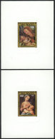 Yv.434/5, 1981 Christmas (paintings), Complete Set Of 2 Values, DELUXE PROOFS, Excellent Quality! - Malí (1959-...)