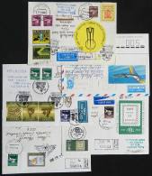 9 Modern Covers Sent To Argentina, With Interesting Postages And Overprints Of The First Years After The... - Lithuania