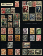 Including Estonia: Old Collection Of Fine General Quality, And With Several Very Interesting Stamps, High Catalog... - Lettonie