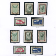 Collection Of Stamps Issued Between 1918 And 1940, Almost Complete (few Examples Missing!), Most Mint Lightly... - Lettland