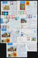 13 Modern Covers, Almost All Sent To Argentina, With Interesting Postages And Overprints Of The First Years After... - Kazakhstan
