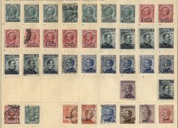 Old Collection On Sheets, Including Interesting Stamps And Sets, Fine General Quality, Scott Catalog Value US$770++ - Sin Clasificación