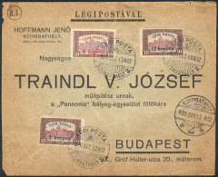 Front Of An Airmail Cover Sent From Szombathely To Budapest On 13/DE/1920, VF! - Altri & Non Classificati